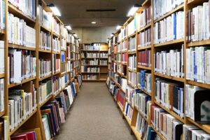 密码保护：図書館